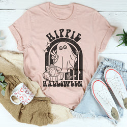 Collection of Hippie Halloween T-Shirt in a gallery layout