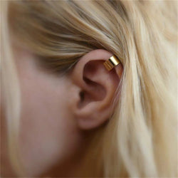 Collection of No-Pierce Glam Ear Cuff Set – Non-Piercing Hoop Earrings for Effortless Style in a gallery layout