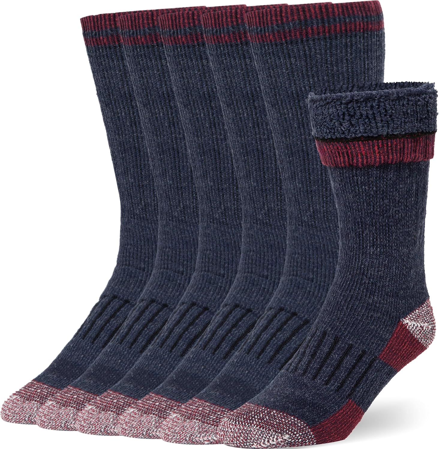 Collection of Merino Wool Socks – Cozy, Warm, and Perfect for Winter in a gallery layout