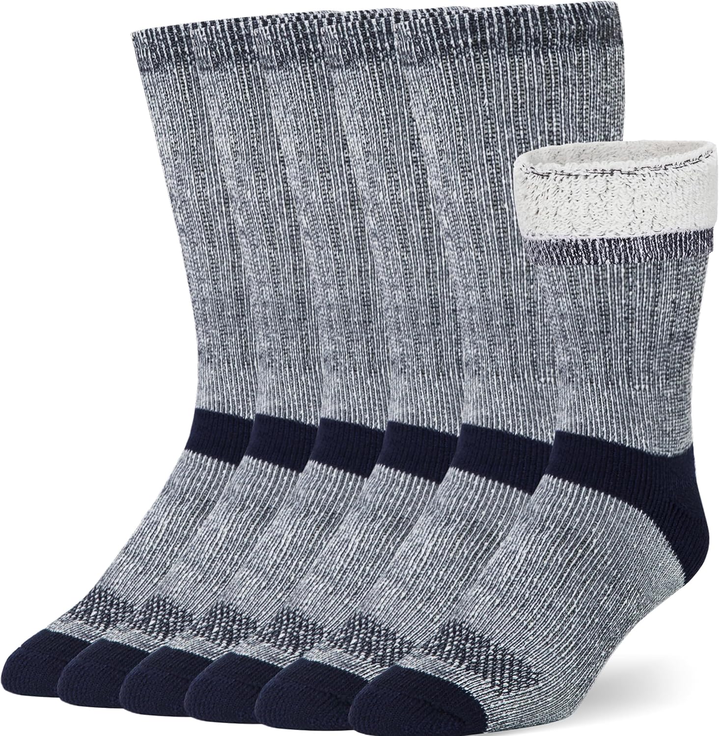 Collection of Merino Wool Socks – Cozy, Warm, and Perfect for Winter in a gallery layout