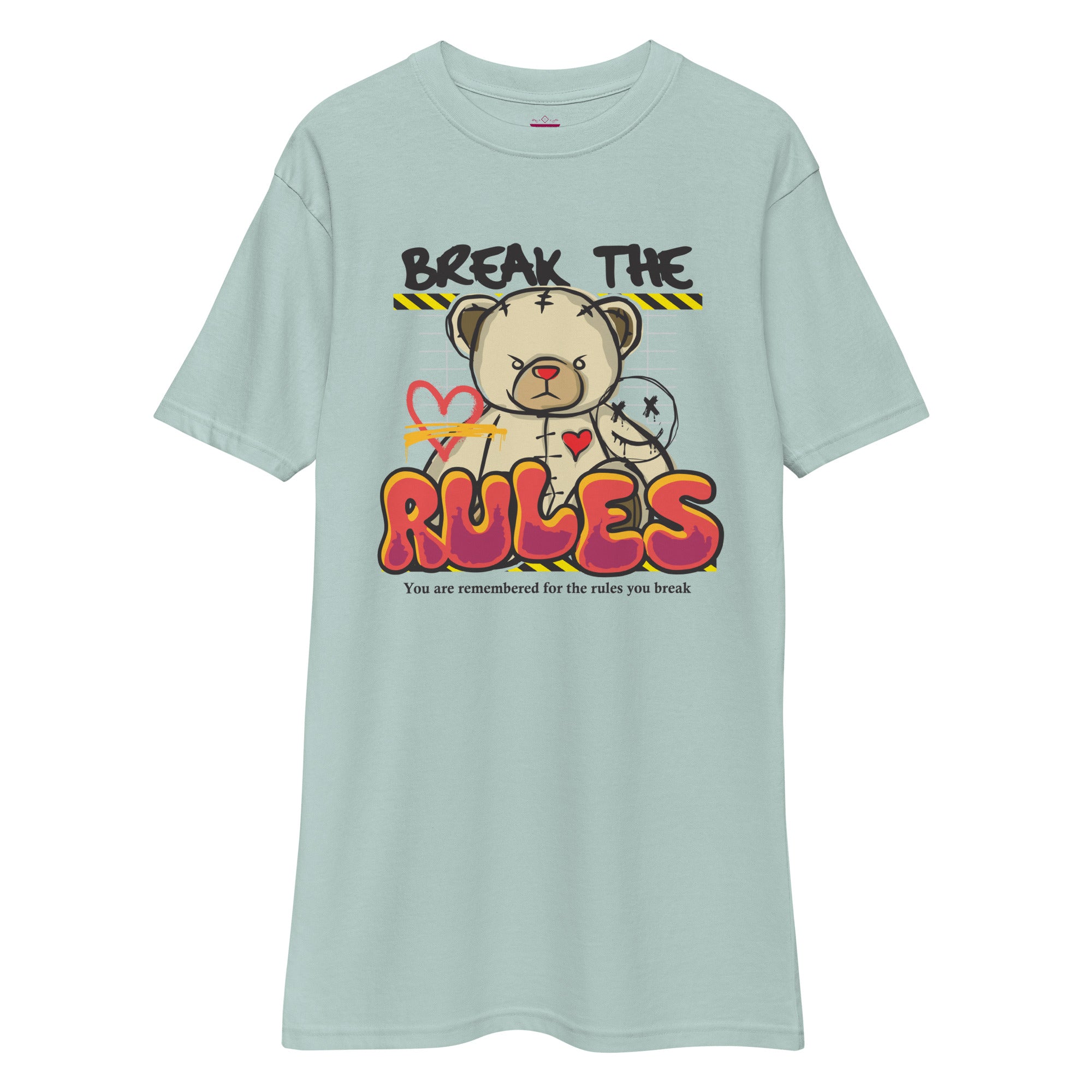 Collection of Break the Rules with Graffiti Bear! Tee in a gallery layout