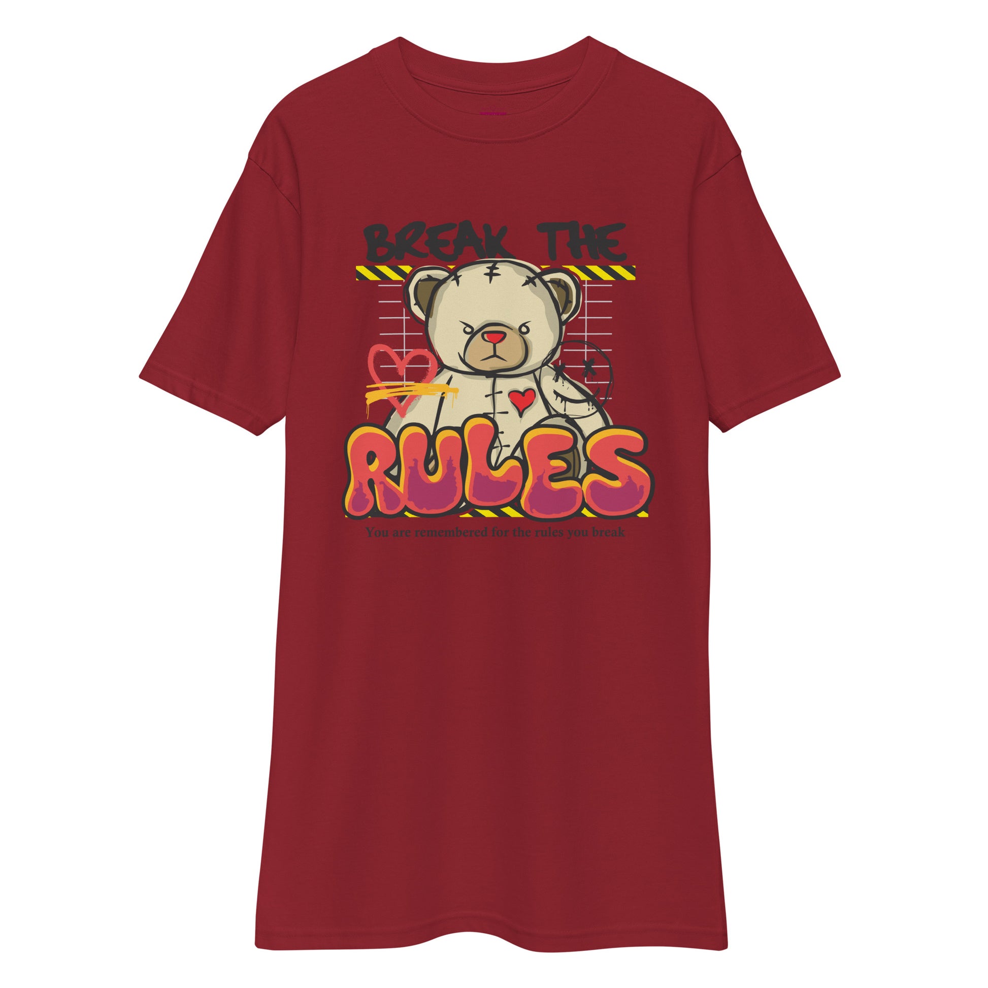 Break the Rules with Graffiti Bear! Tee