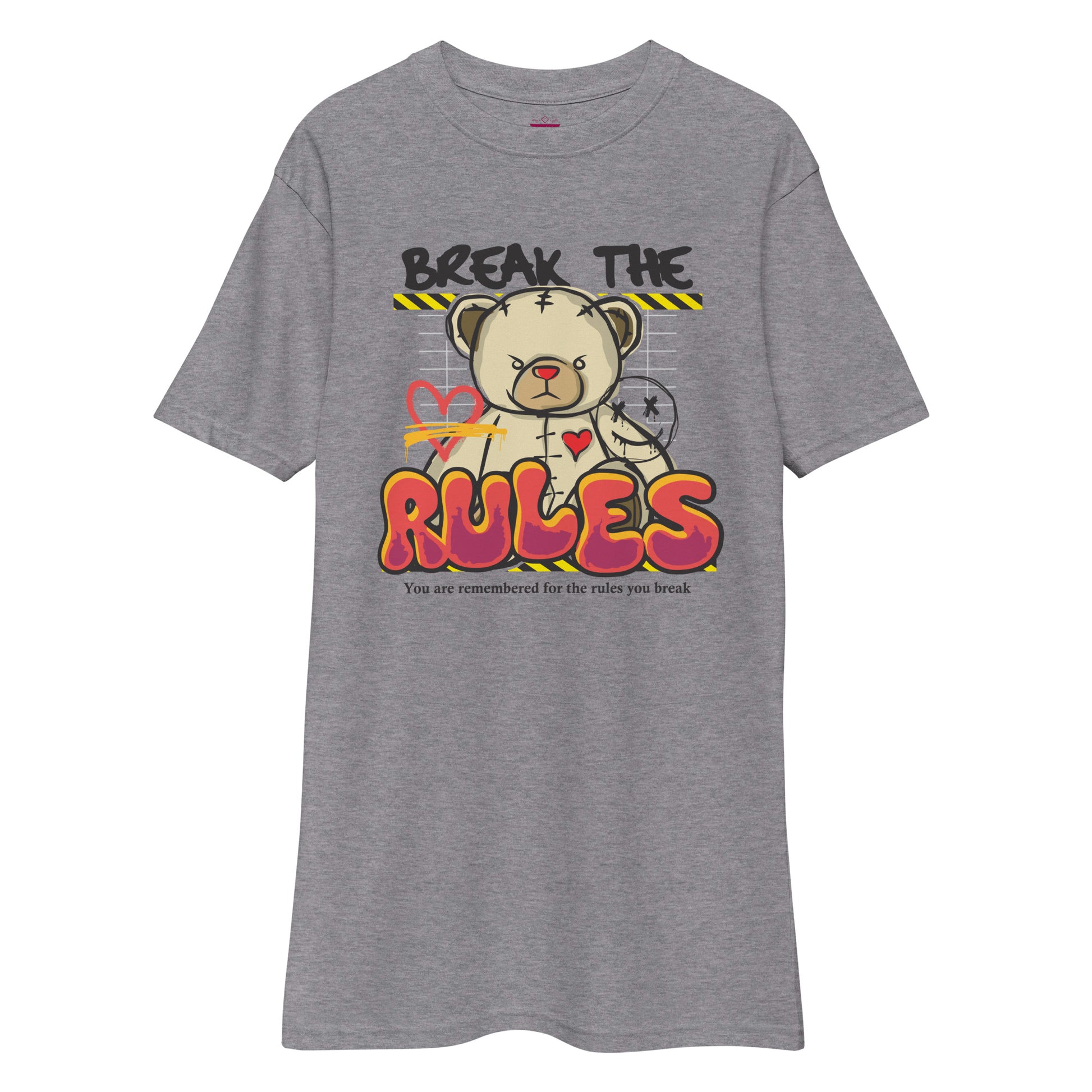 Break the Rules with Graffiti Bear! Tee