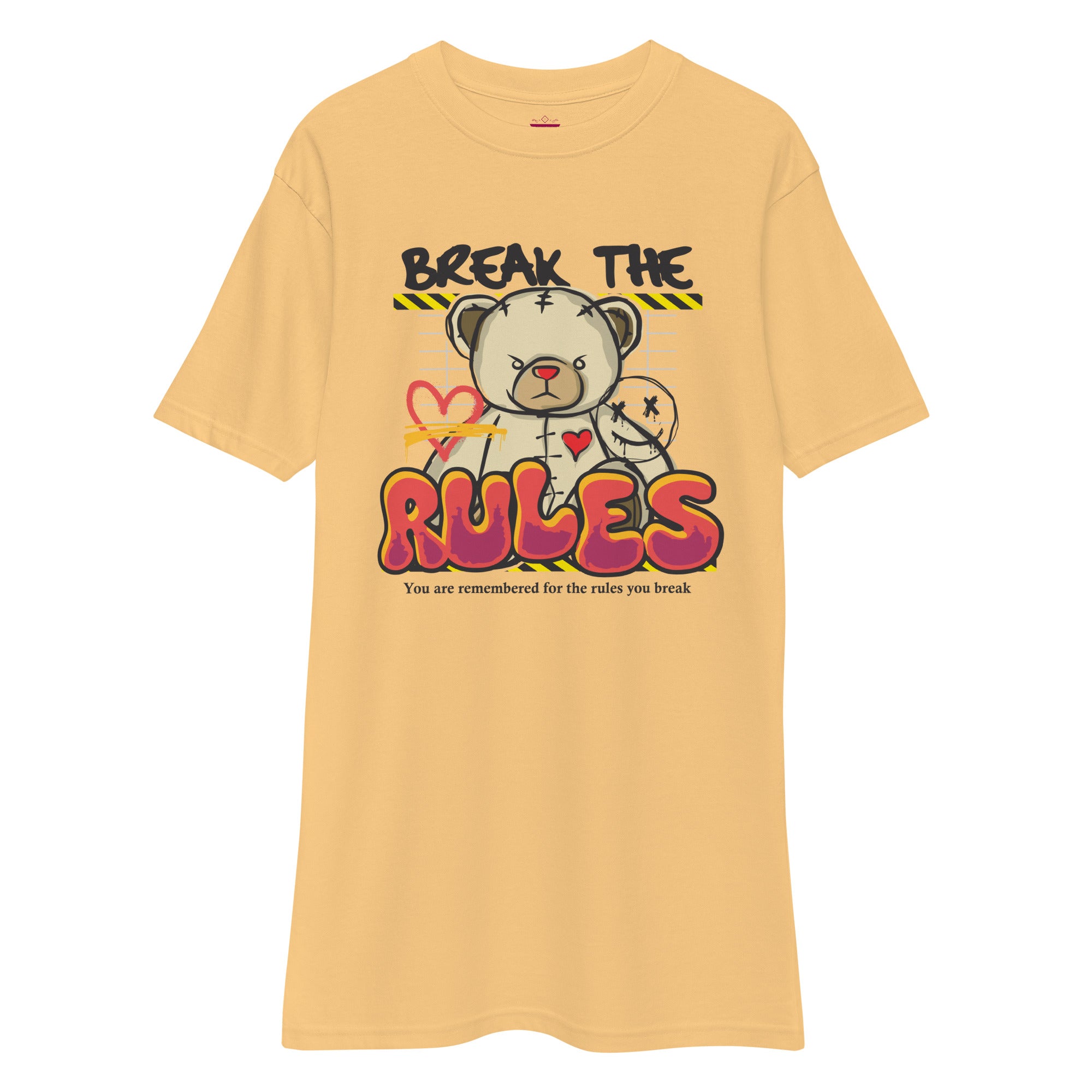 Collection of Break the Rules with Graffiti Bear! Tee in a gallery layout