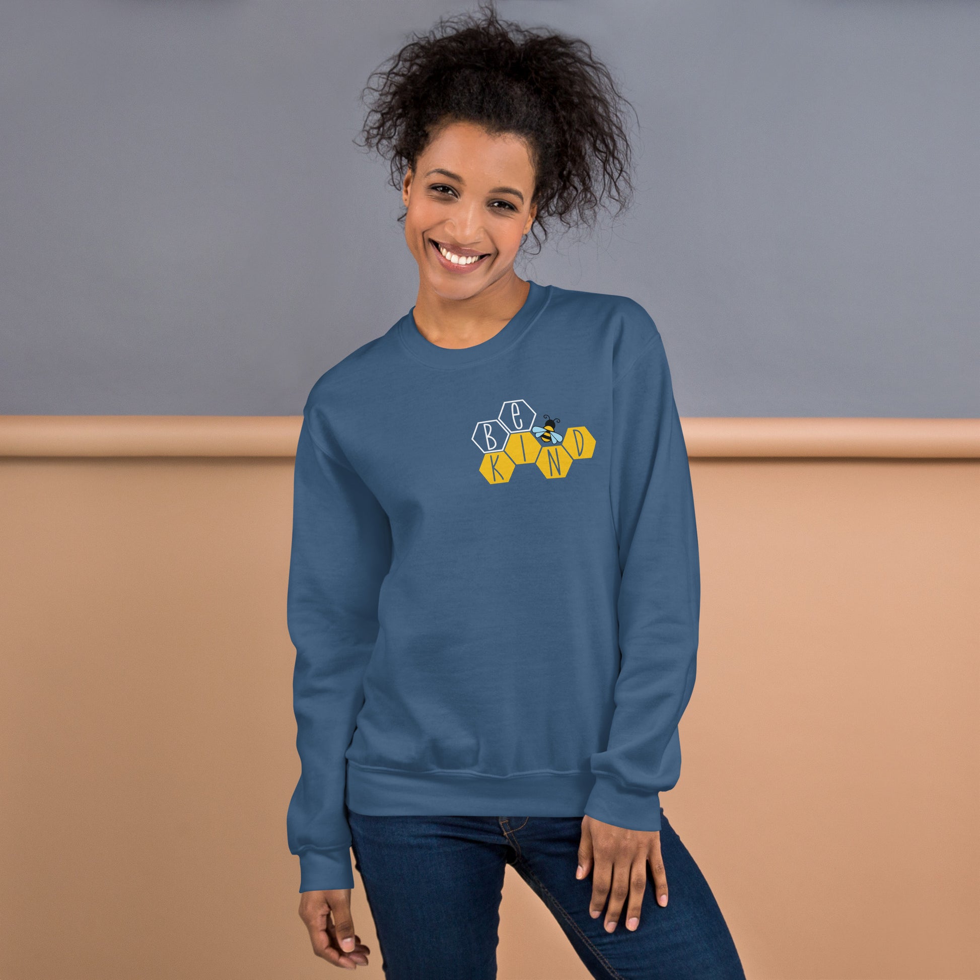 Wrap Yourself in Kindness – The "Bee Kind" Sweatshirt for Everyday Comfort