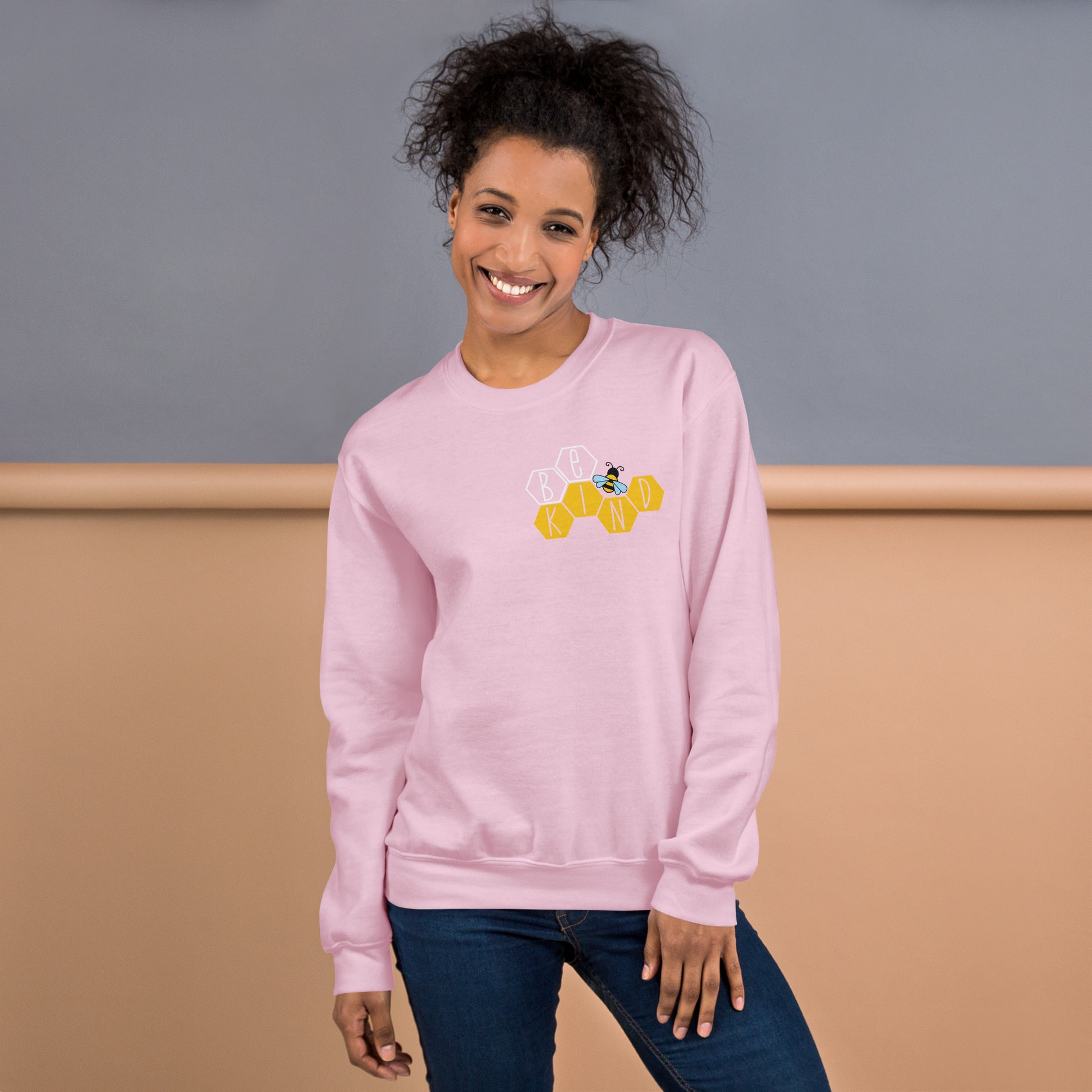 Wrap Yourself in Kindness – The "Bee Kind" Sweatshirt for Everyday Comfort