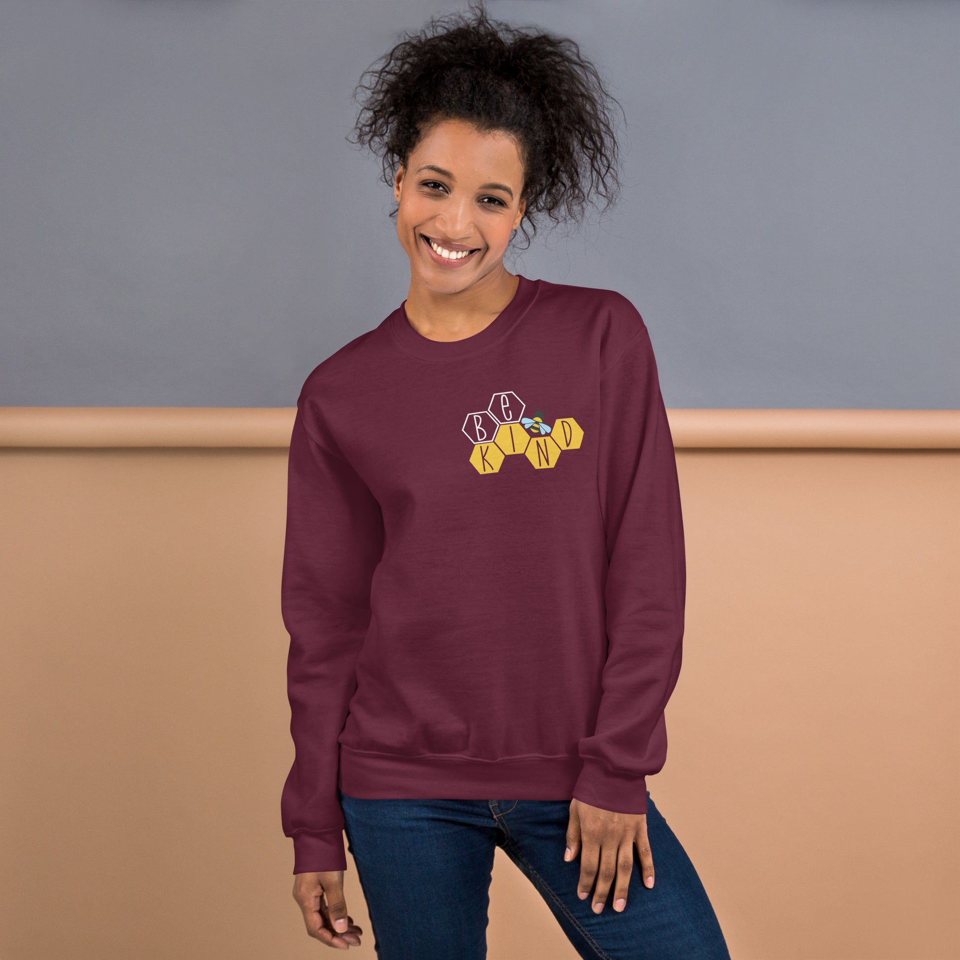 Wrap Yourself in Kindness – The "Bee Kind" Sweatshirt for Everyday Comfort