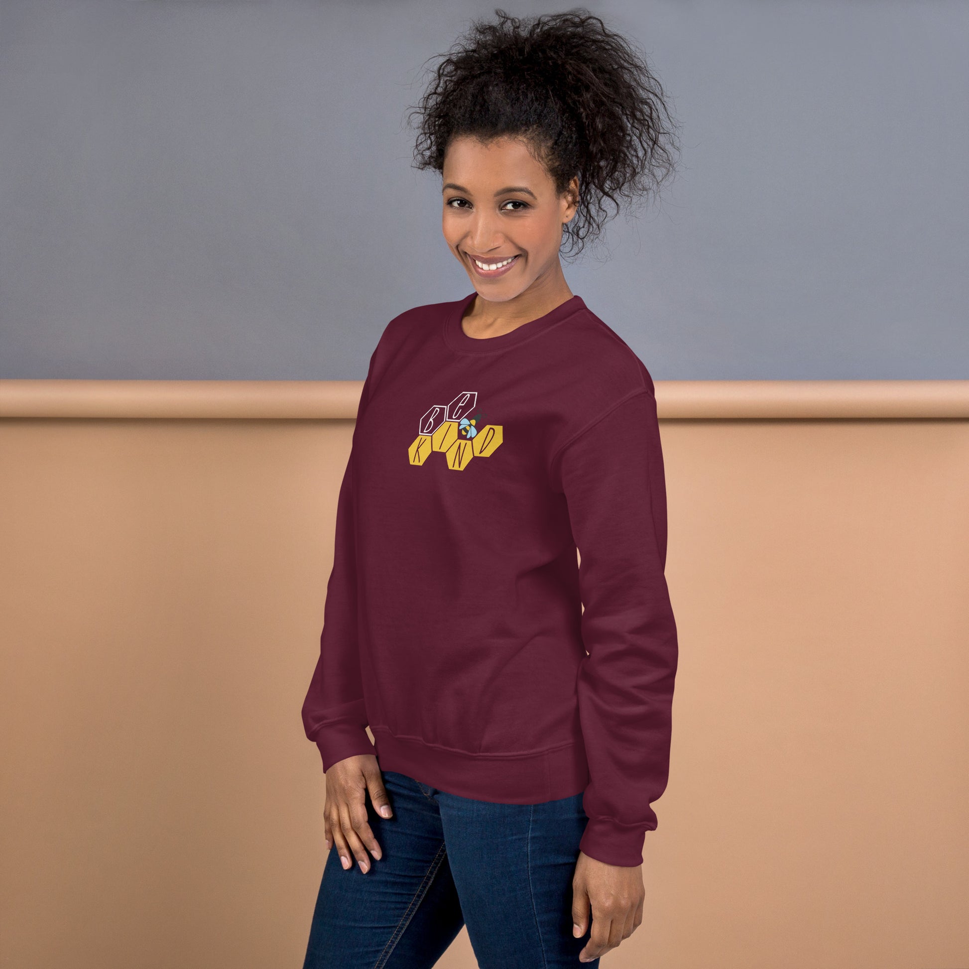 Wrap Yourself in Kindness – The "Bee Kind" Sweatshirt for Everyday Comfort