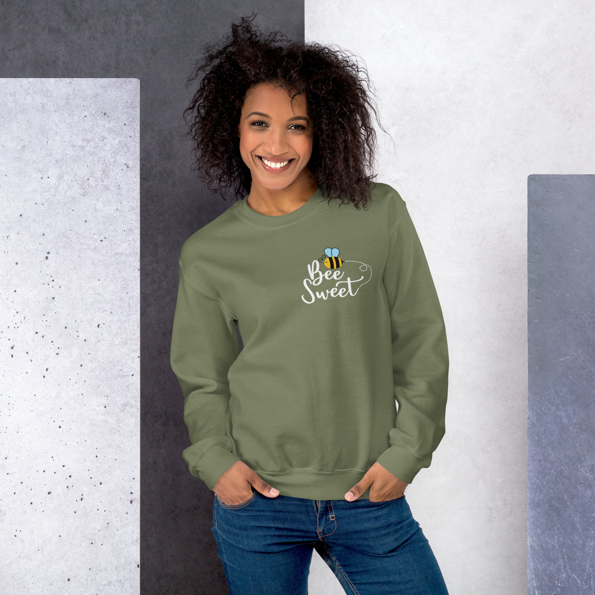 Bee Sweet Sweatshirt – Cozy, Stylish, and Playful Design for Everyday Comfort