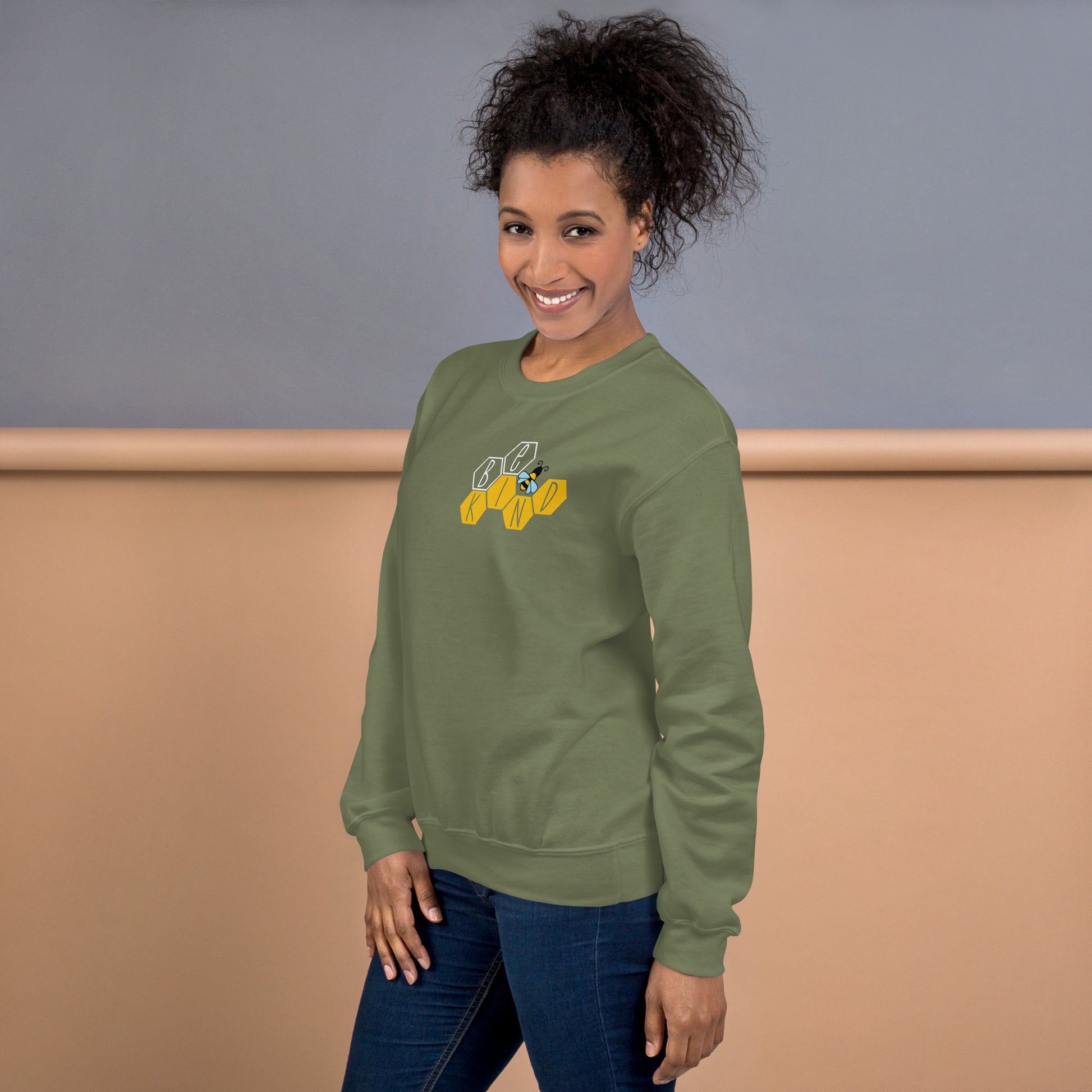 Wrap Yourself in Kindness – The "Bee Kind" Sweatshirt for Everyday Comfort