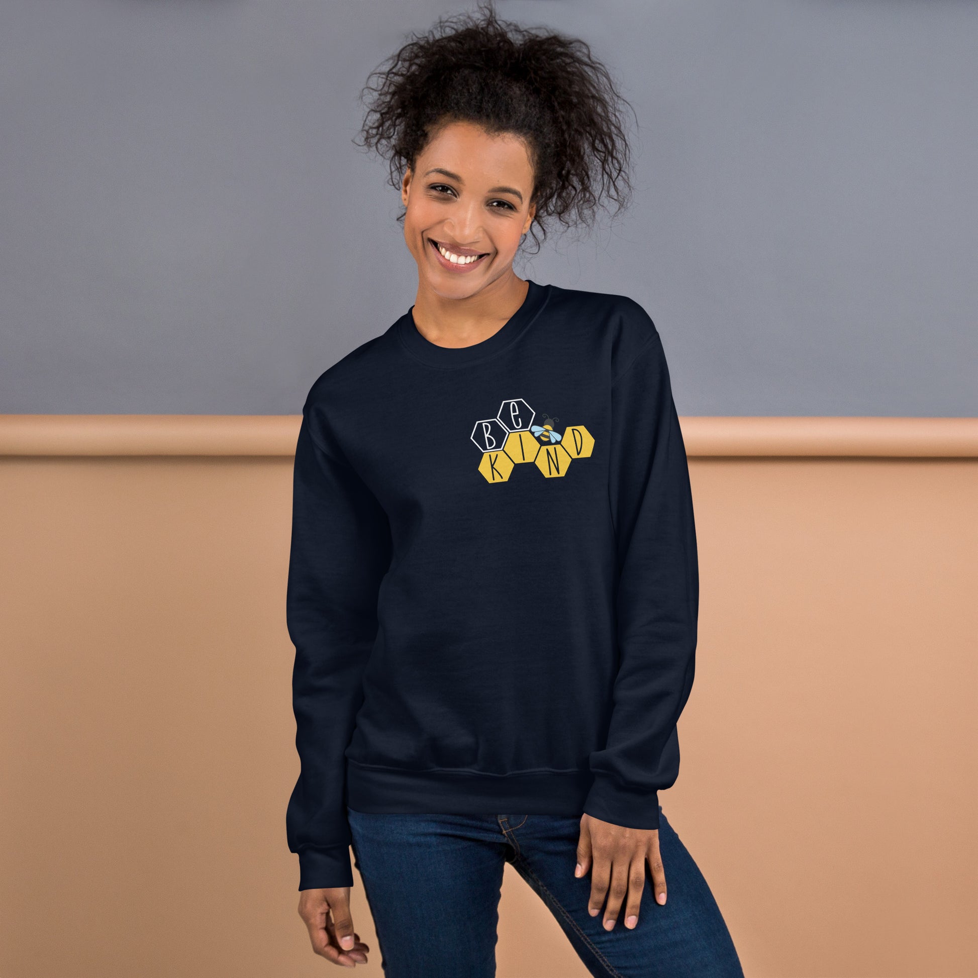 Wrap Yourself in Kindness – The "Bee Kind" Sweatshirt for Everyday Comfort