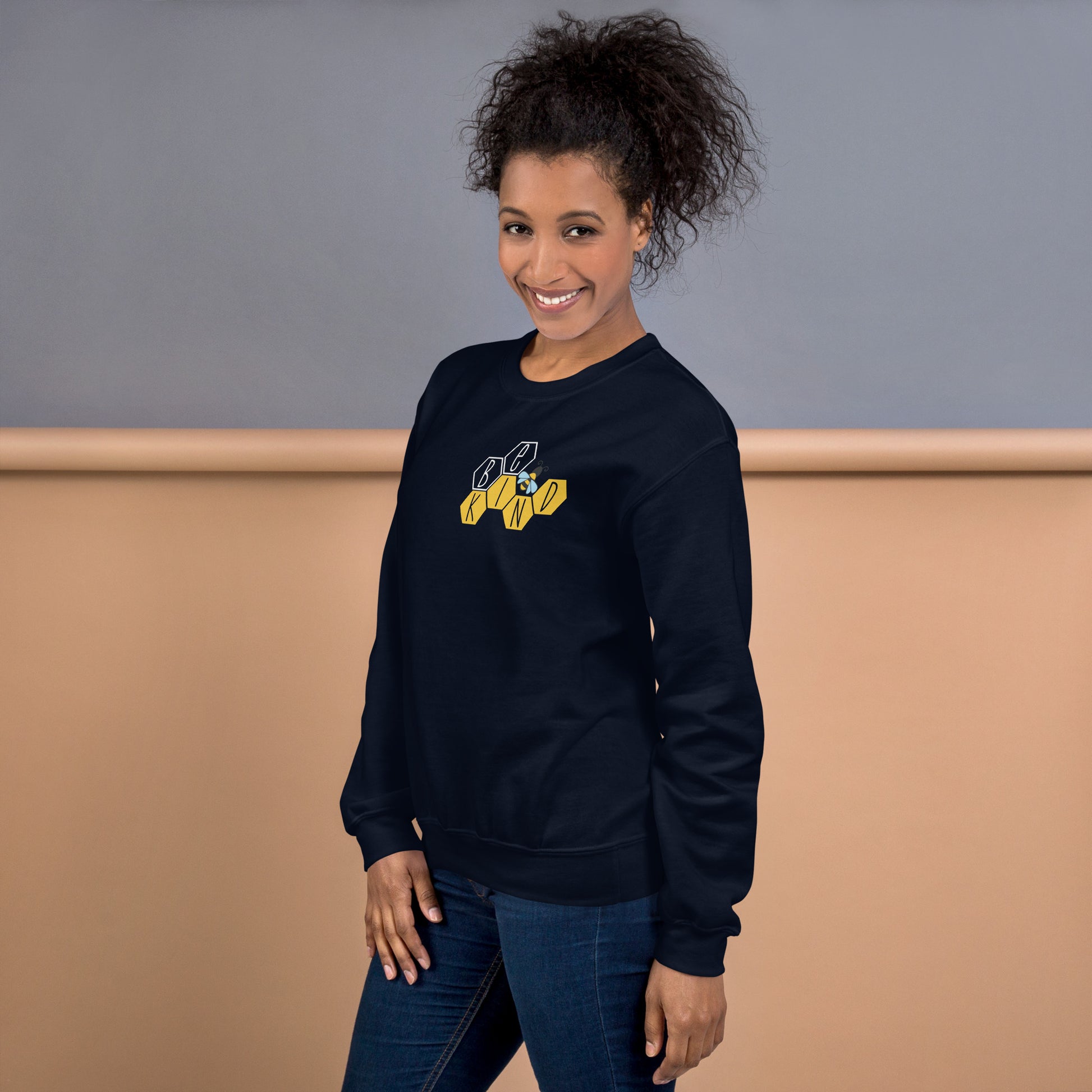 Wrap Yourself in Kindness – The "Bee Kind" Sweatshirt for Everyday Comfort