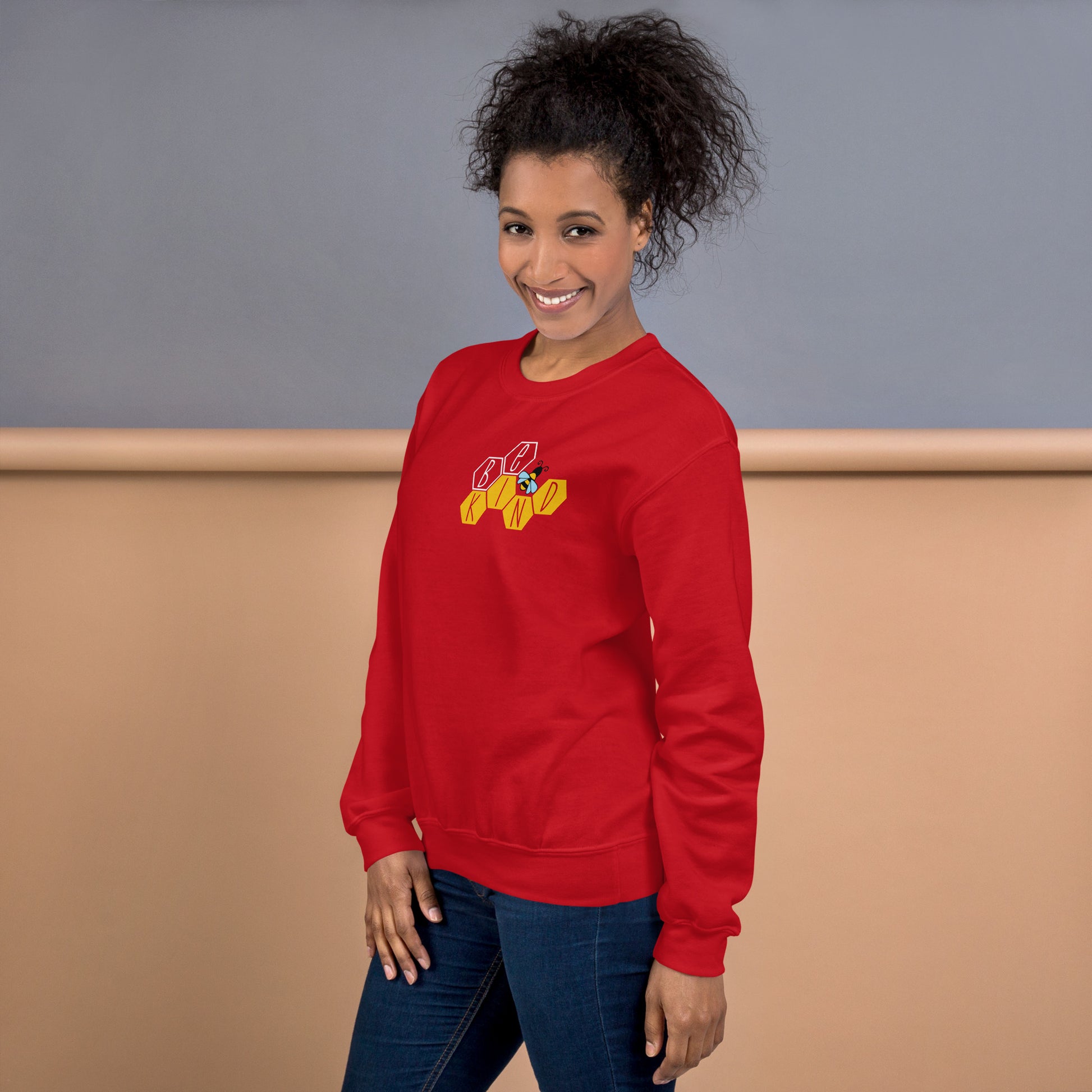 Wrap Yourself in Kindness – The "Bee Kind" Sweatshirt for Everyday Comfort