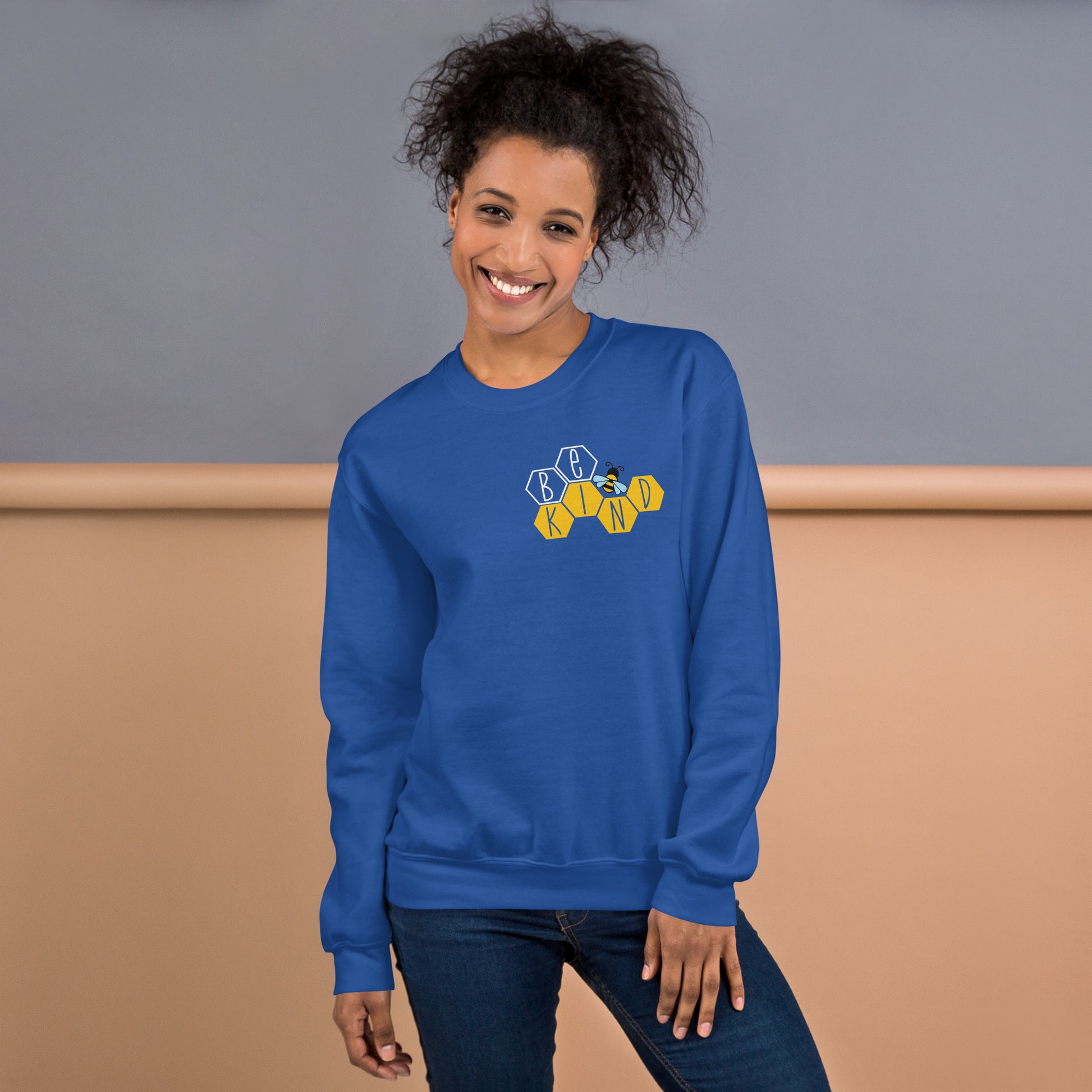 Wrap Yourself in Kindness – The "Bee Kind" Sweatshirt for Everyday Comfort