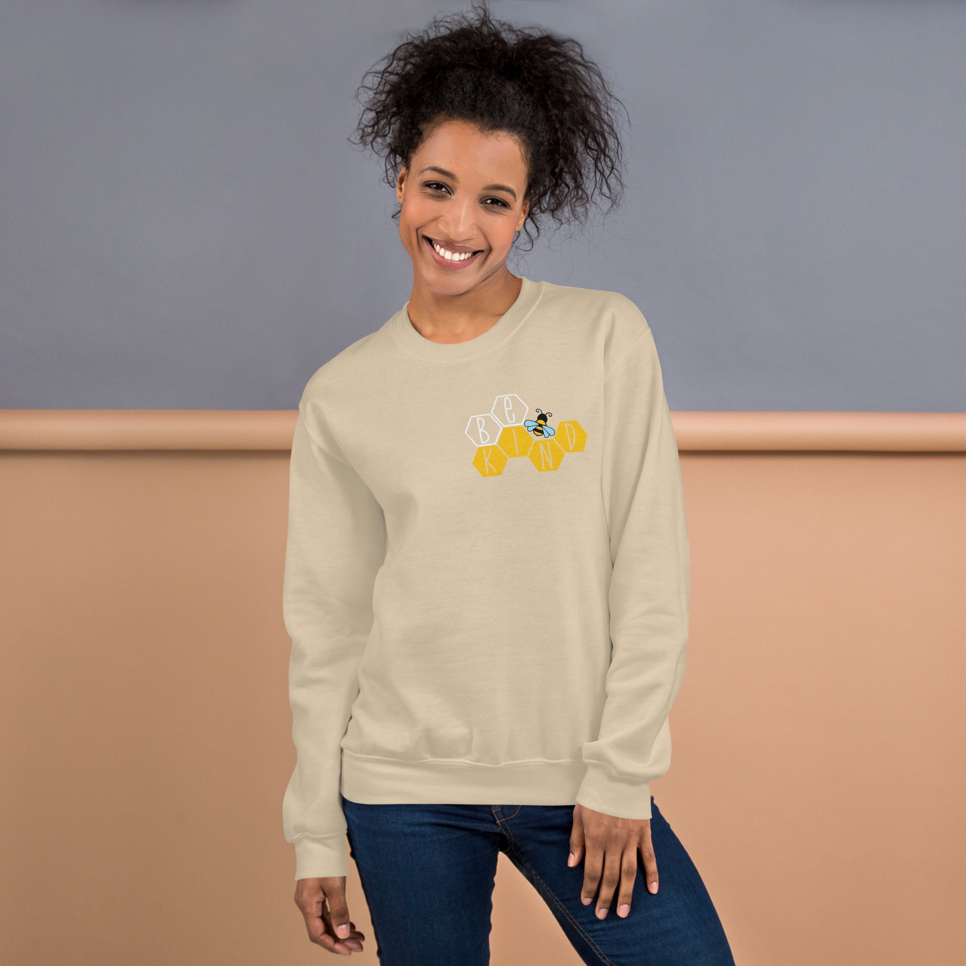 Wrap Yourself in Kindness – The "Bee Kind" Sweatshirt for Everyday Comfort