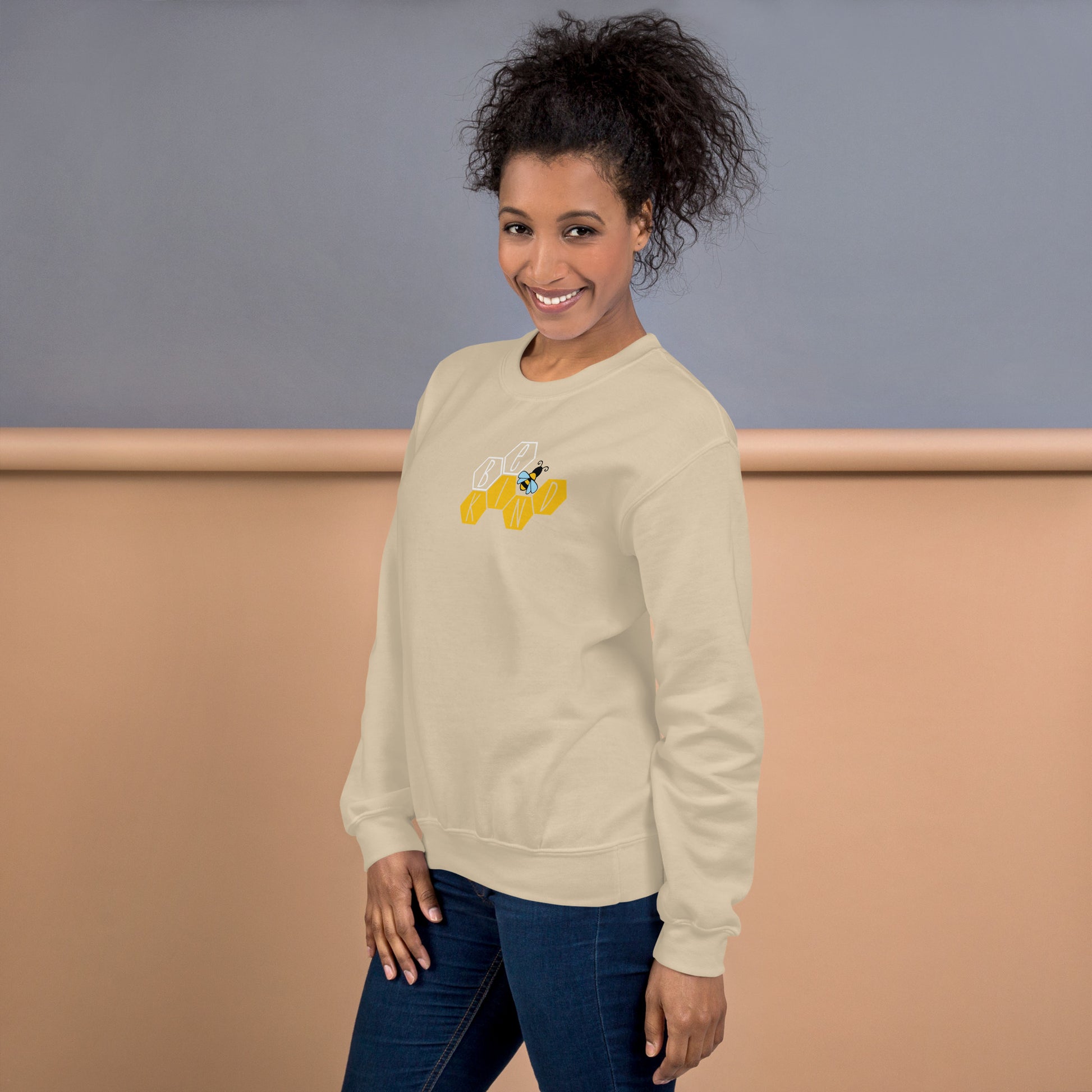 Wrap Yourself in Kindness – The "Bee Kind" Sweatshirt for Everyday Comfort