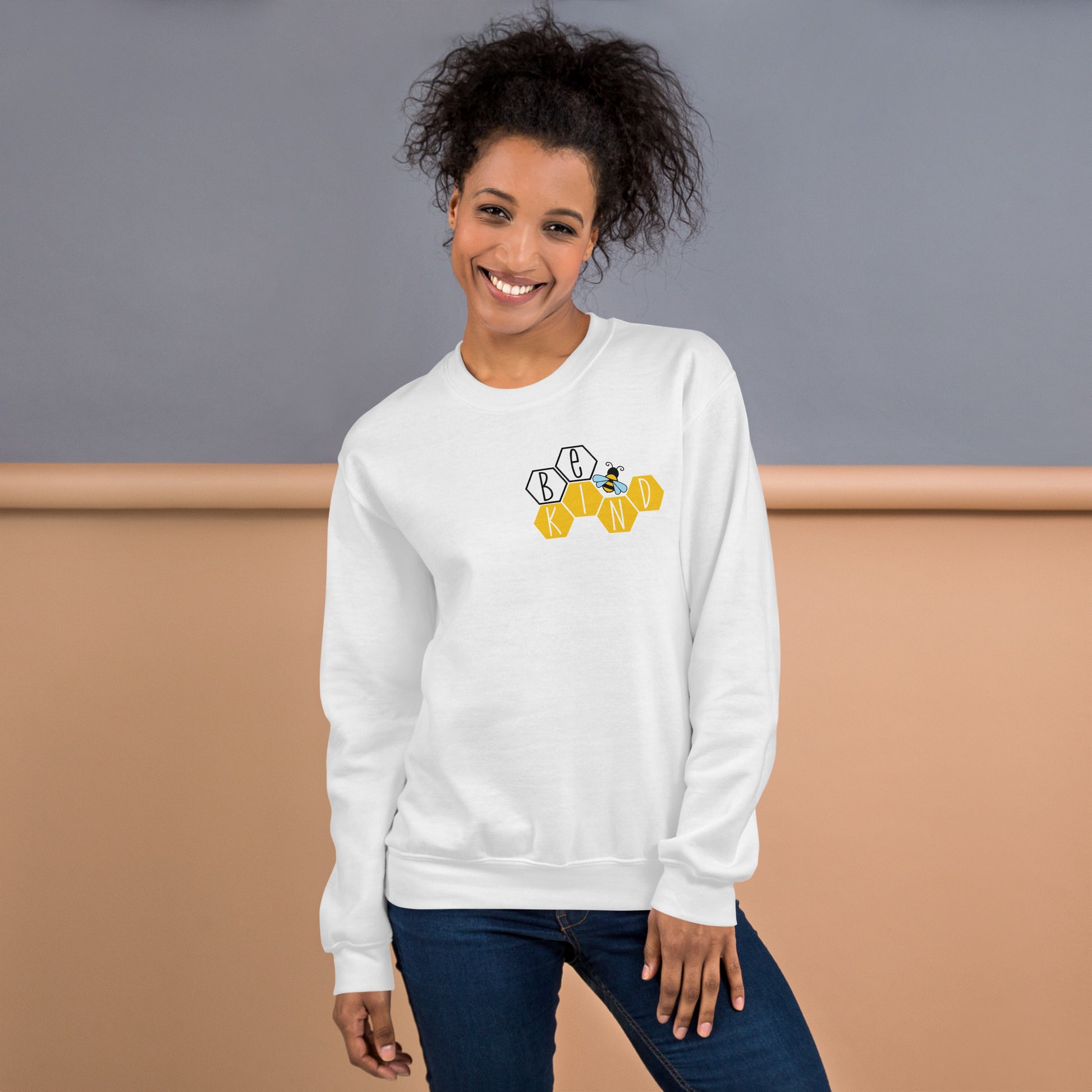 Wrap Yourself in Kindness – The "Bee Kind" Sweatshirt for Everyday Comfort