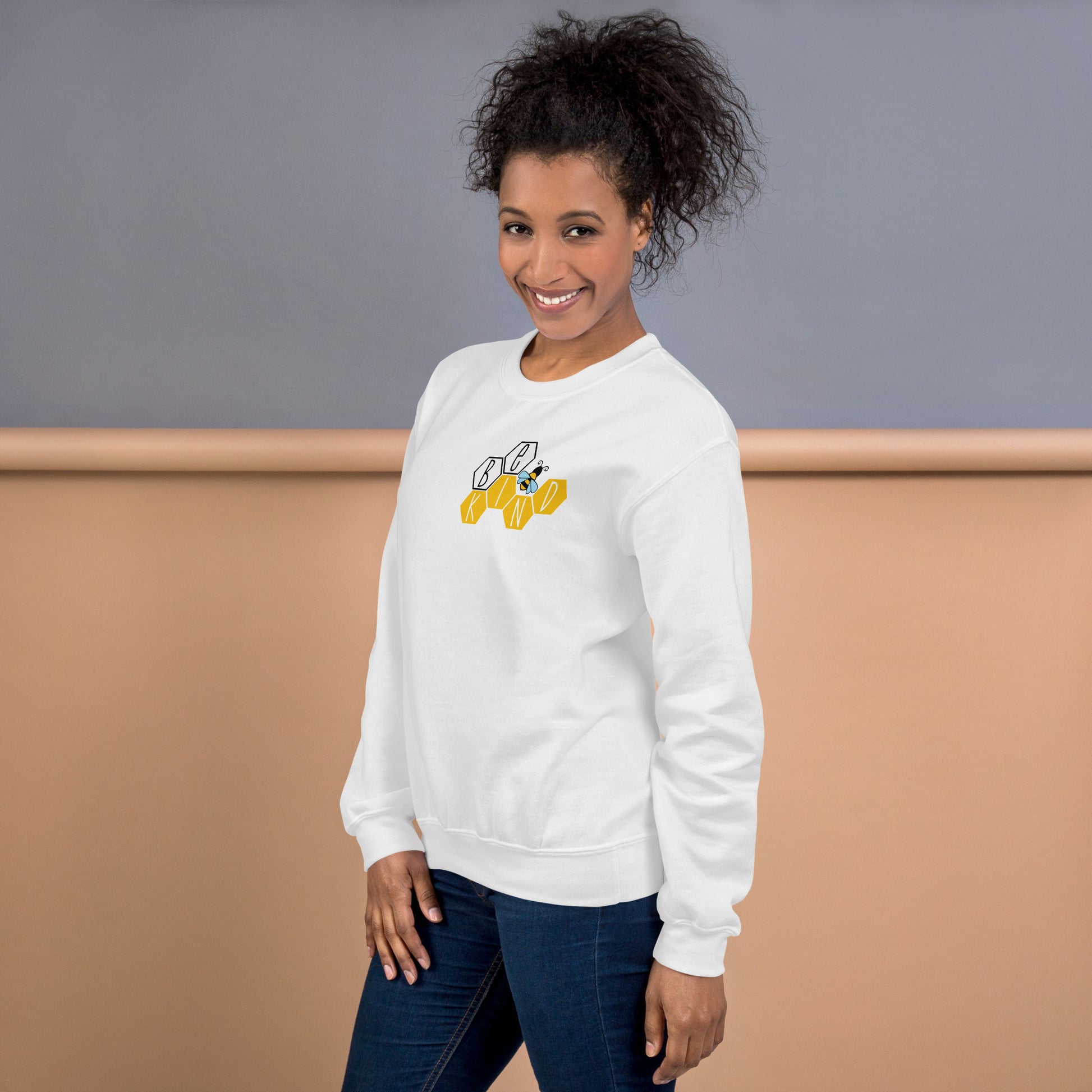 Wrap Yourself in Kindness – The "Bee Kind" Sweatshirt for Everyday Comfort